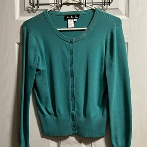 💥5 for $25💥 J.A.C. Long-sleeve Button-down Cardigan (M)